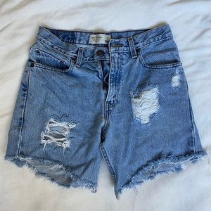 High Waisted Levi Shorts